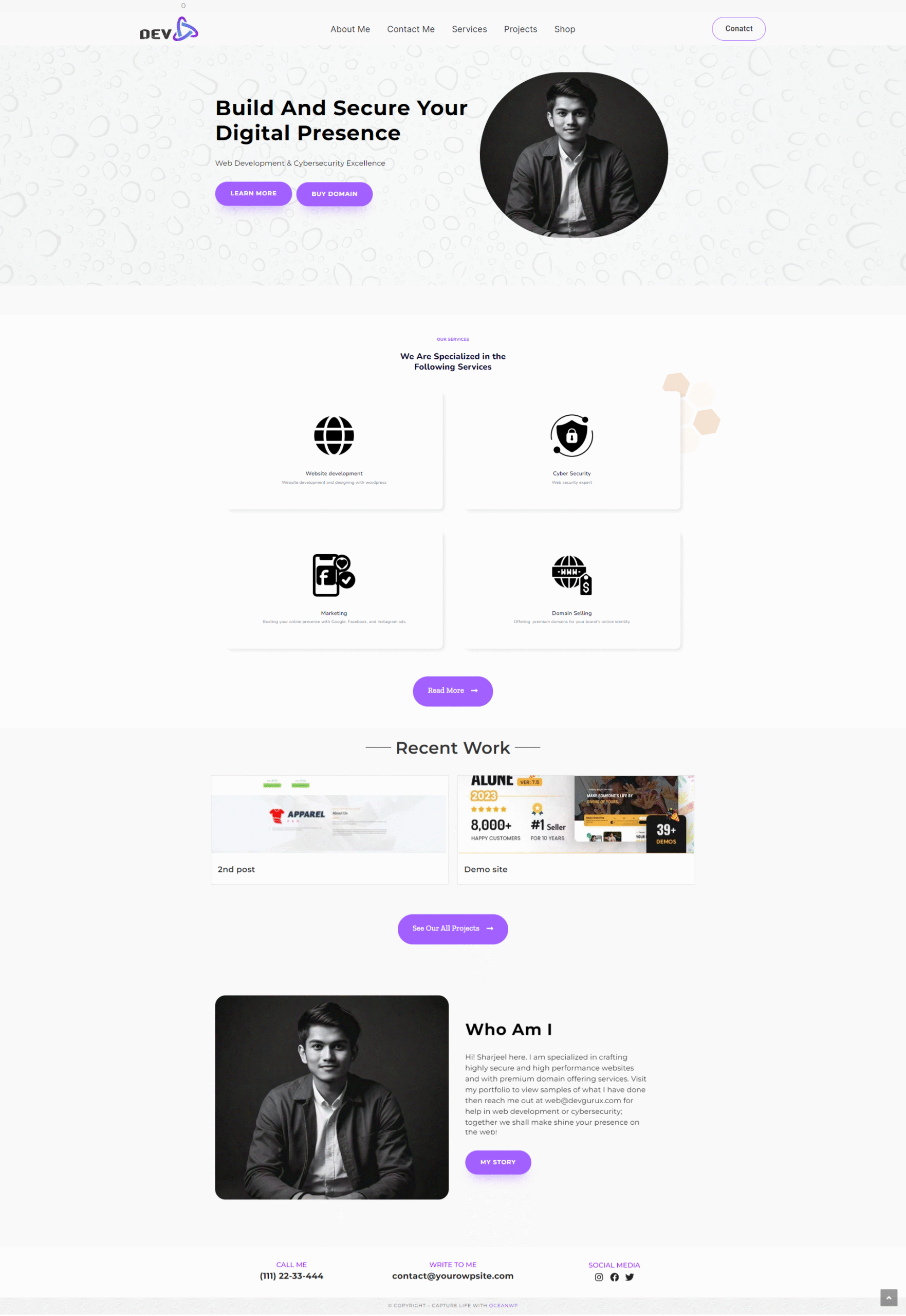 I will create website every kind of professional website scaled