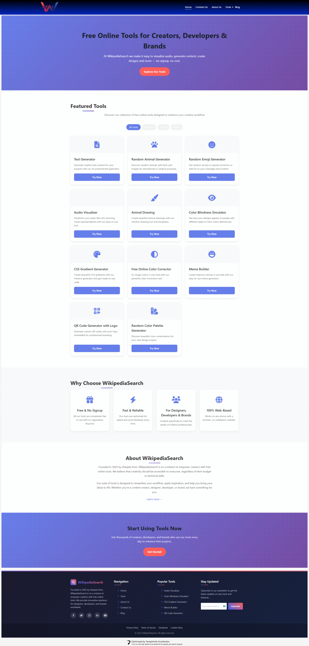 Wikipediasearch the Tool site scaled