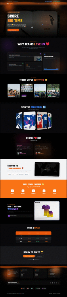 Bwasports a Professional Soccer Uniform manufacturing agency. a Clothing brand