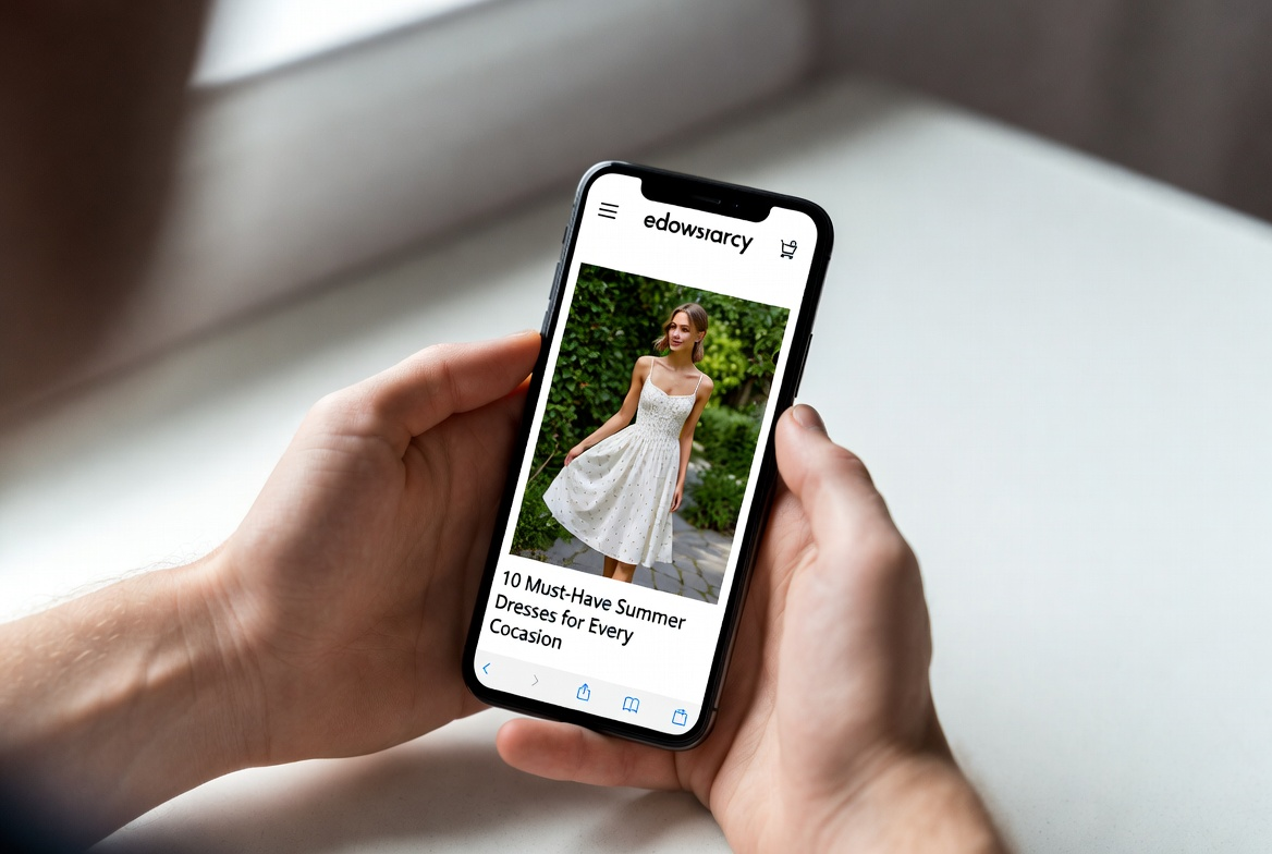 womens clothing website responsive layout