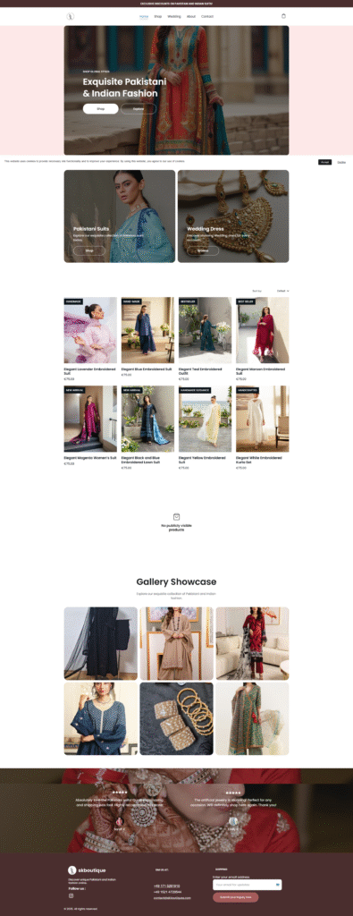 Skboutique a famous clothing boutique seller site