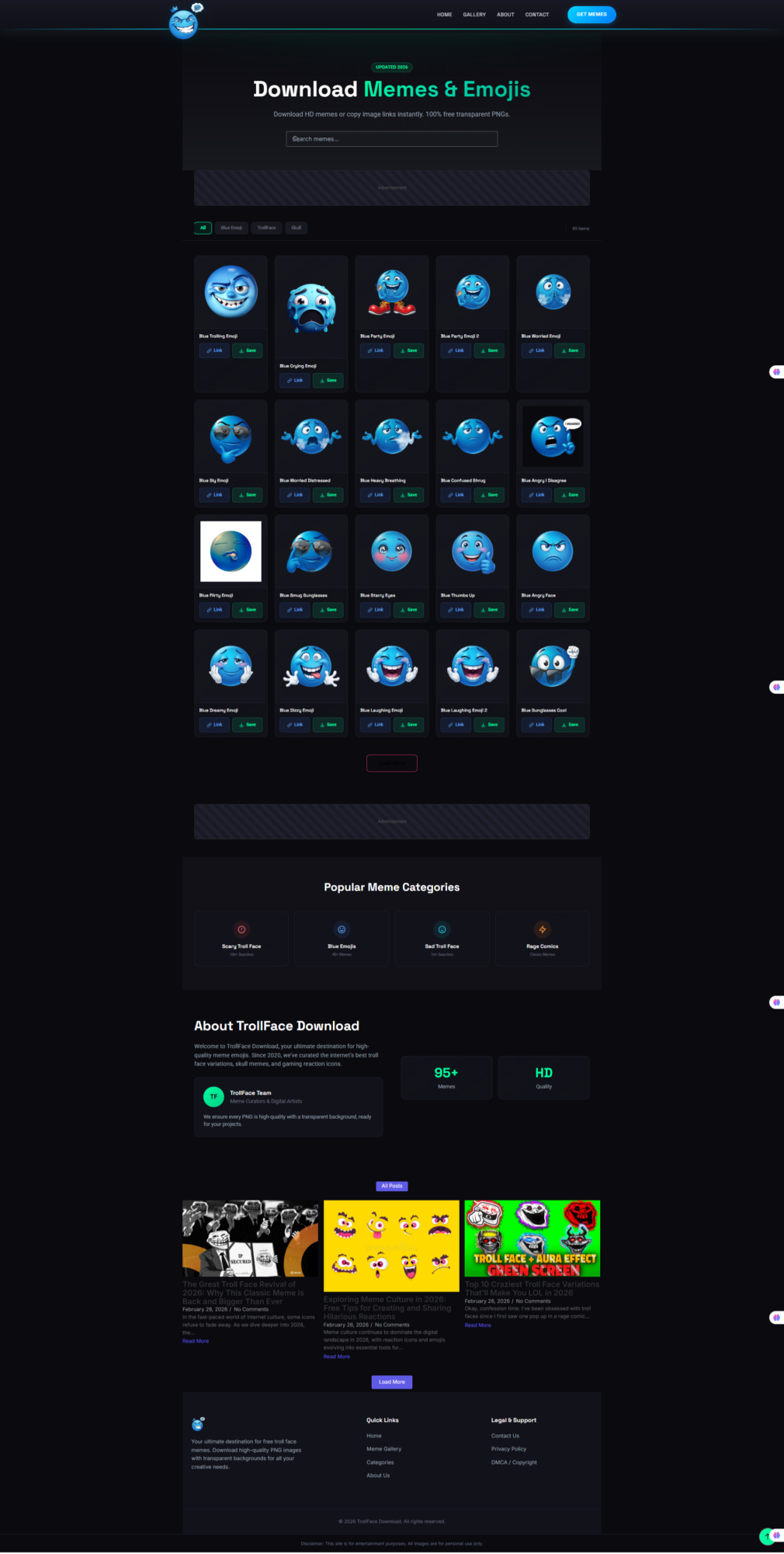 TrollFaceDownload – Free Meme & Reaction Icon Library