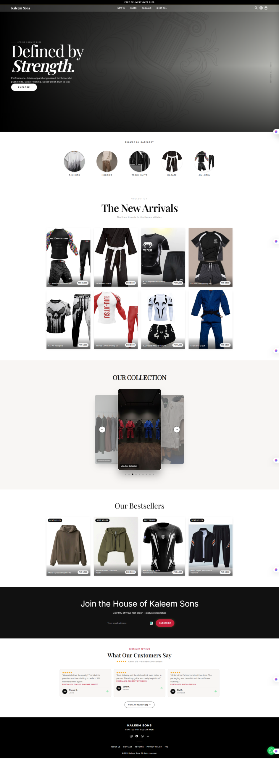 Kaleem Sons – Premium Custom Apparel Manufacturer