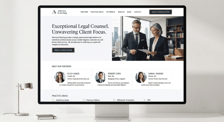 Law Firm Website Design — Calgary | DevGurux